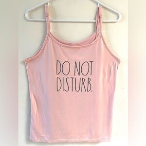 Ray Dunn pink super soft lounge / sleep tank